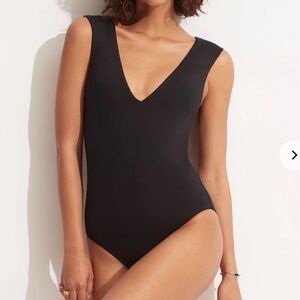Seafolly Collective V Neck One Piece